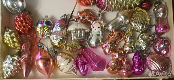 Елочные игрушки СССР