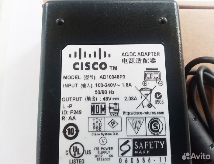 Блок питания для межсетевого экрана Cisco ASA 5505