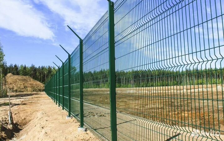 Забор из 3D сетки ,ворота, калитки быстро