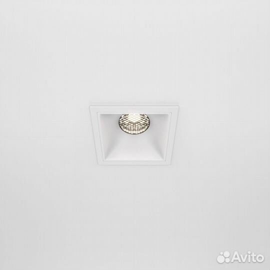 Встраиваемый светильник Alfa DL043-01-10W4K-SQ-W