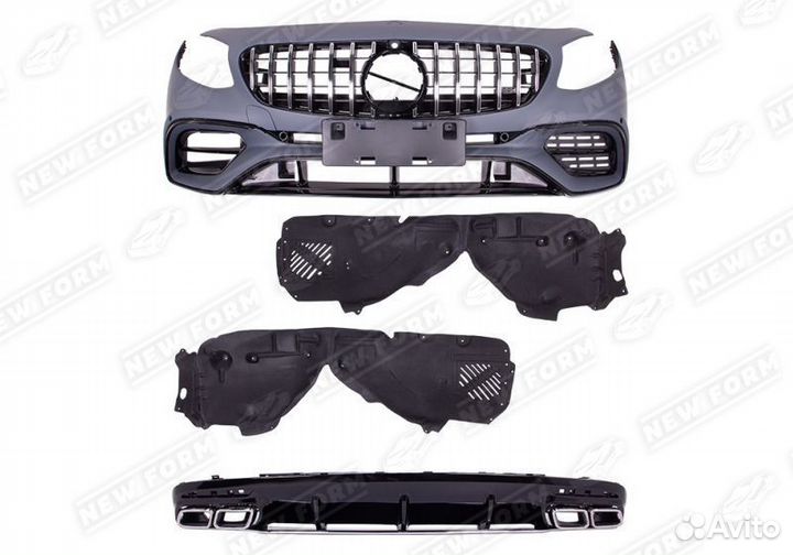 Обвес 63 AMG Mercedes S Coupe C217