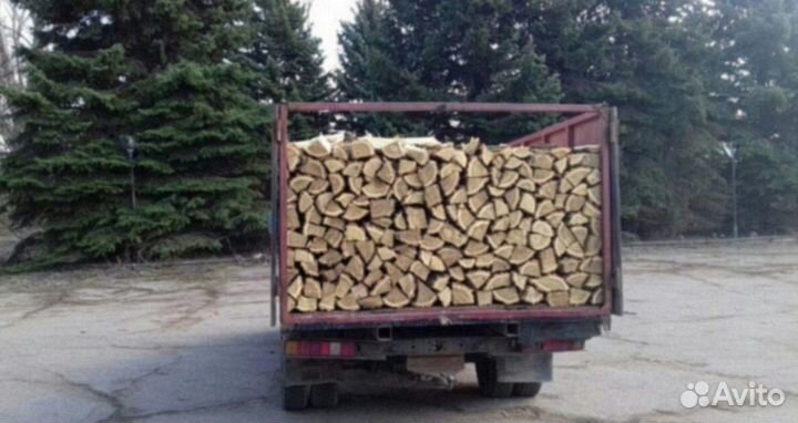 Сухие ольховые дрова