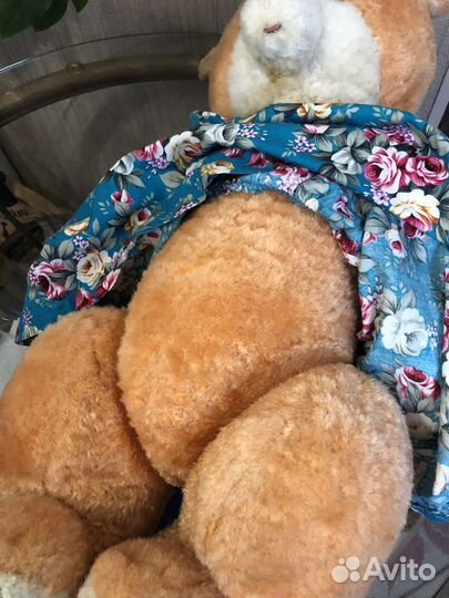 Плюшевый медведь СССР опилки шплинты