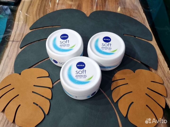 Крем Nivea Soft Нивея 200ml из Финляндии