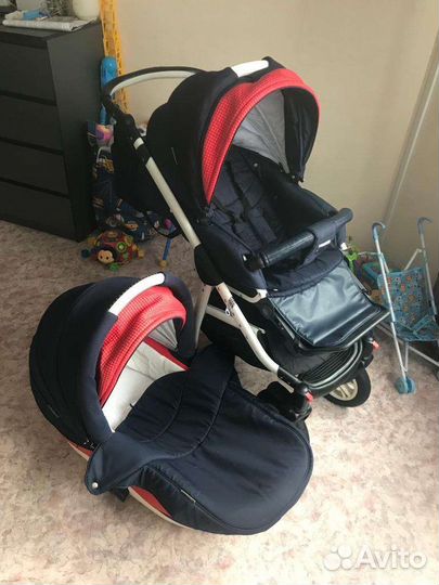 Коляска 2 в 1 adamex alex