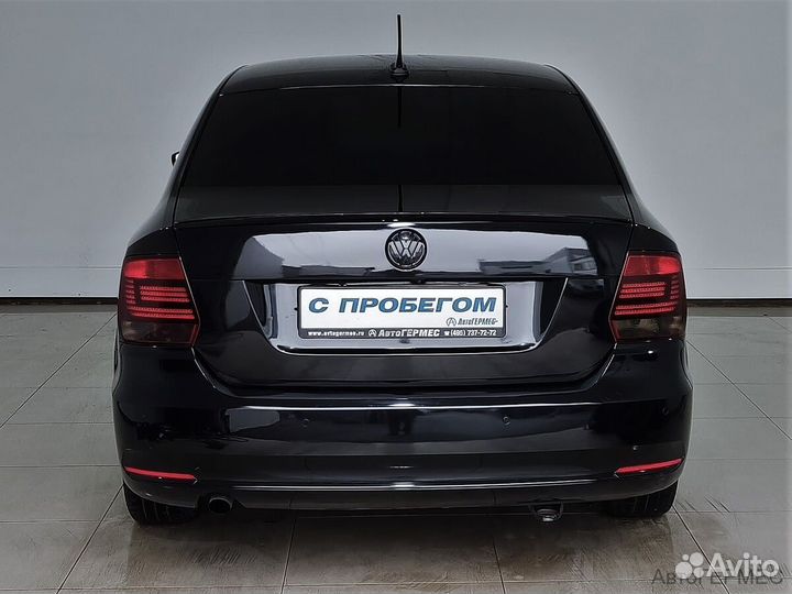 Volkswagen Polo 1.6 AT, 2019, 102 774 км
