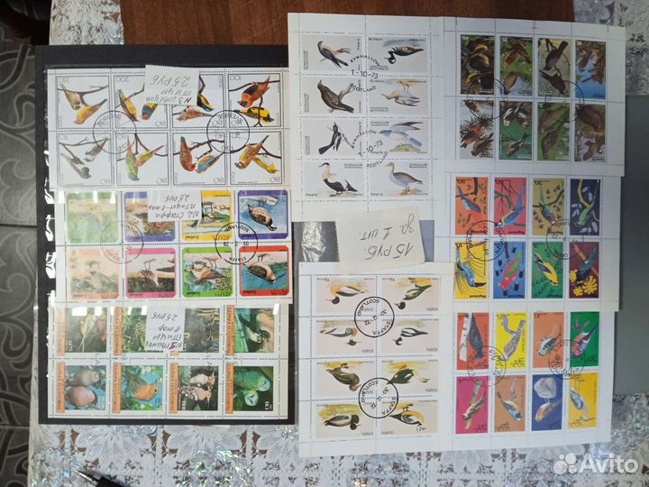 Марки птицы