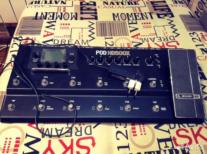 Гитарный процессор line 6 POD HD500X