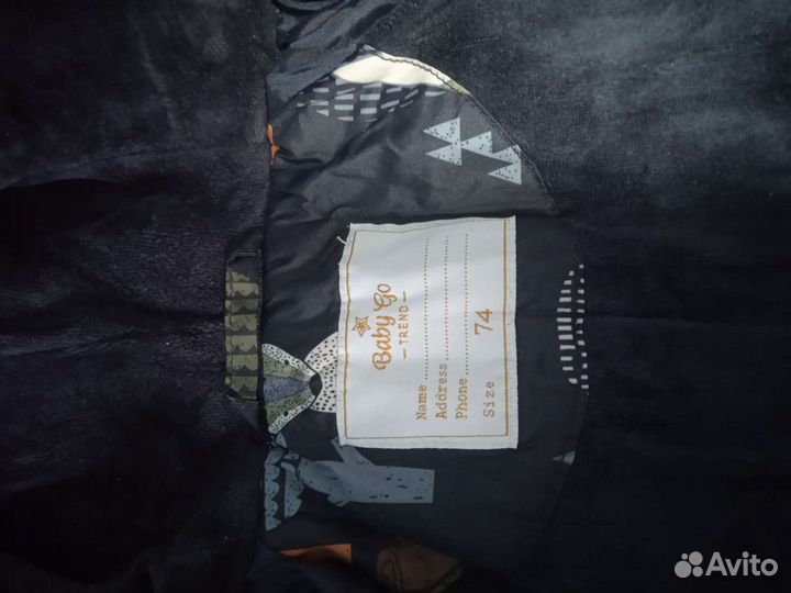 Комбинезон весна осень 74