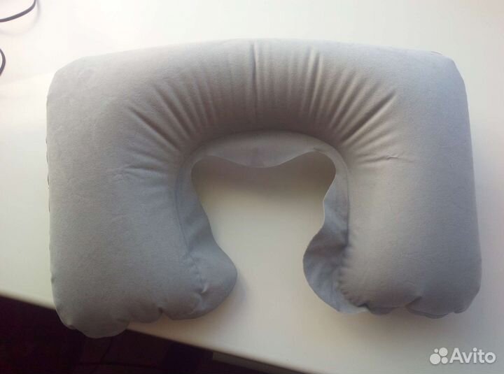 Подушка дорожная надувная 44х26см