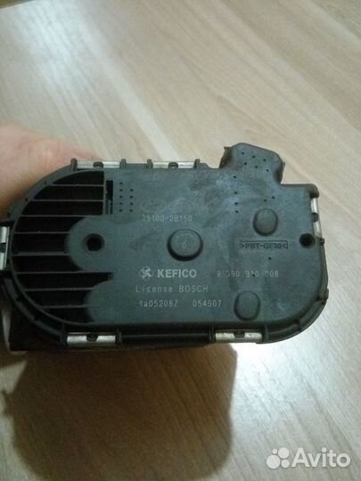 Заслонка дроссельная Хендай Солярис