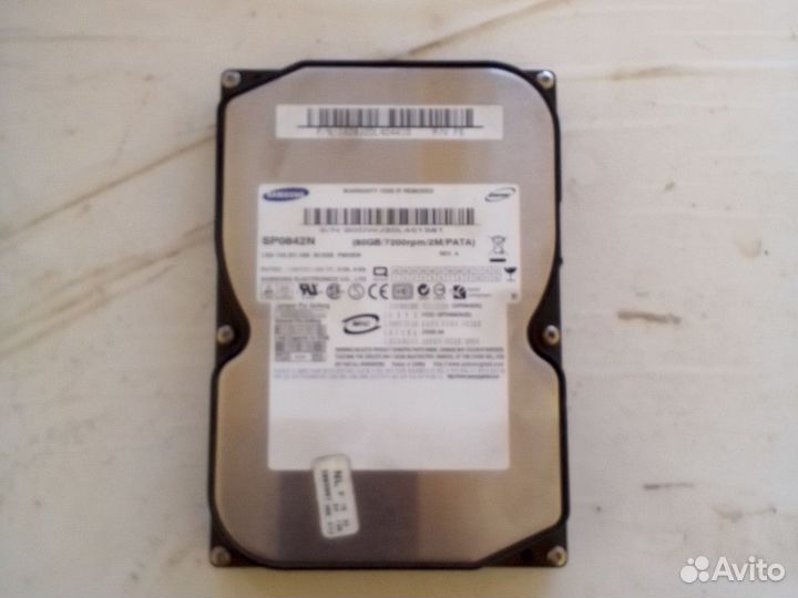 Жесткий диск 80GB