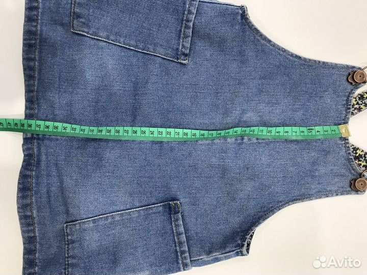 Джинсовый сарафан zara Kids 104