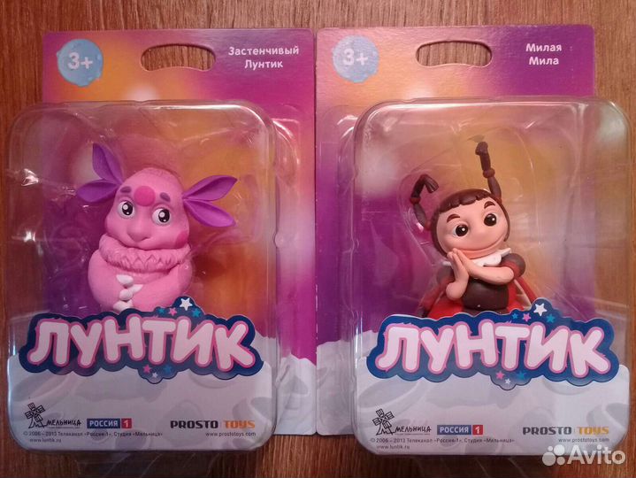 Лунтик 4 персонажа prosto toys