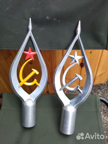 Наконечники для флага