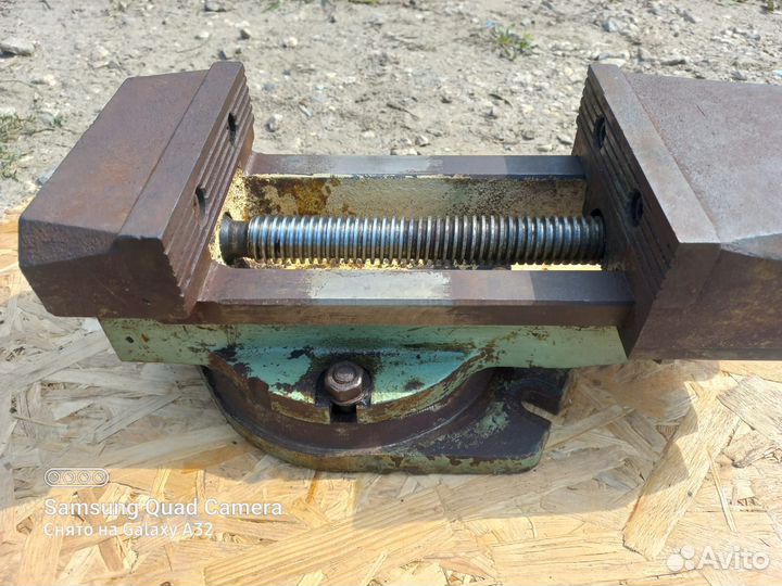 Тиски станочные СССР