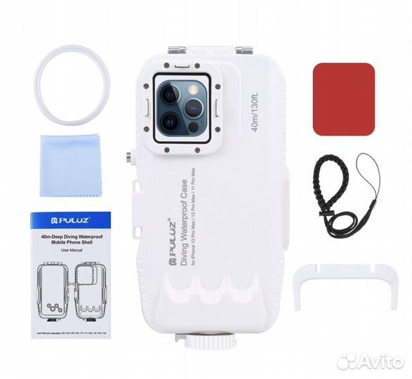 Подводный бокс для iPhone 13 и 12 mini до 40 метро