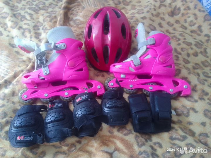 Детские ролики и защита