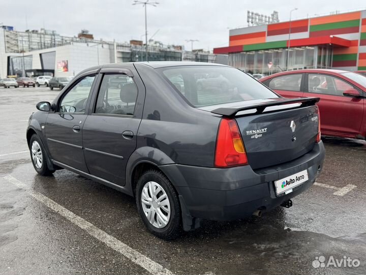 Renault Logan 1.4 МТ, 2008, 169 423 км