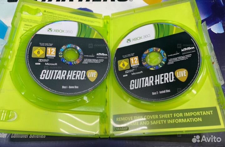 Гитара Guitar Hero live Xbox 360