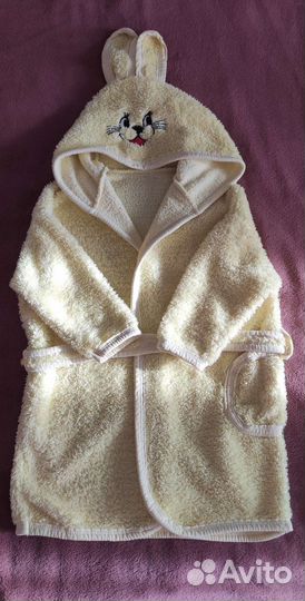 Детский махровый халат 98