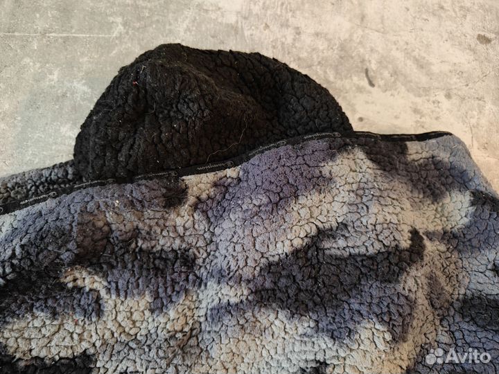 Флисовый худи Champion. Винтаж XL