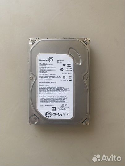 Жесткий диск 500gb