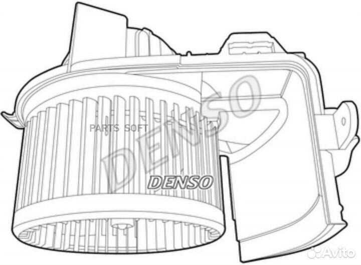 Вентилятор renault Clio III 1.2-2.0/D 05- / Kangoo