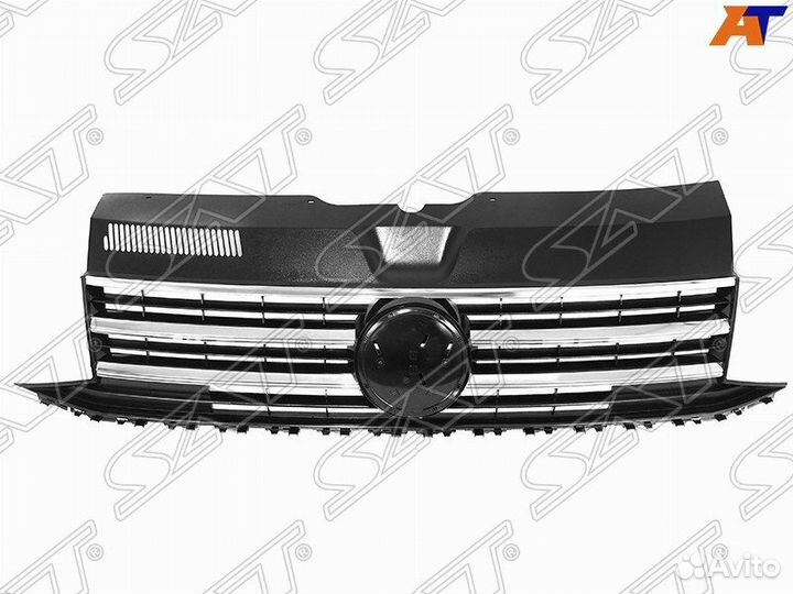 Решетка радиатора VW transporter T6 15- под эмблем