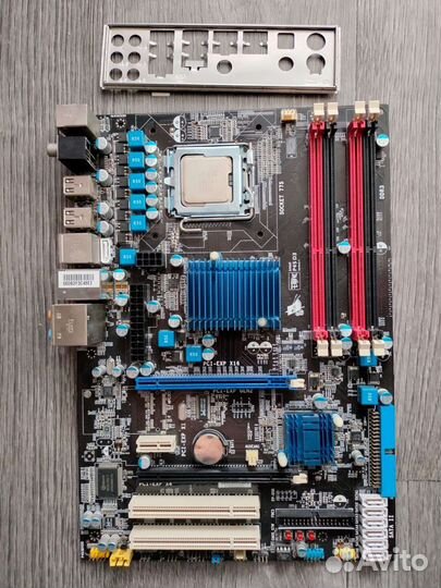 Colorful C.P45 X3 D3 v2.1+ intel q9300 сокет 775