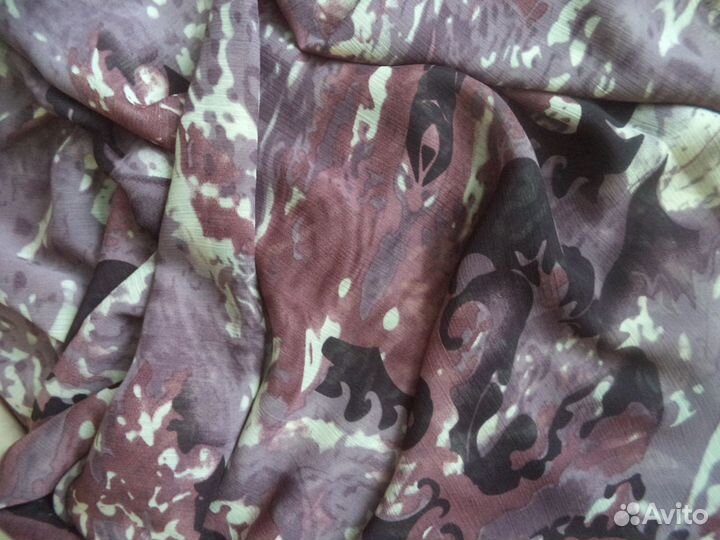 Отрезы ткани шифон