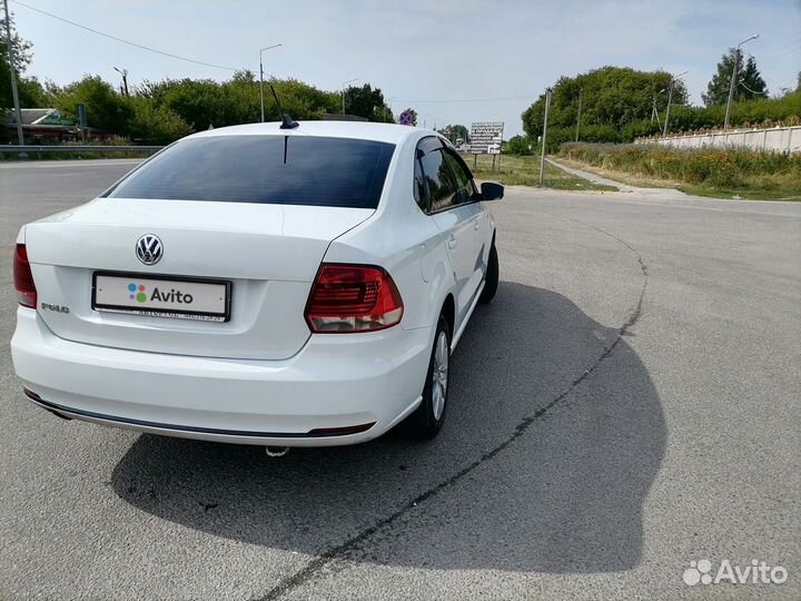 Volkswagen Polo 1.6 AT, 2018, 132 000 км