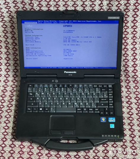 Panasonic CF 53 MK3. 2290 часов