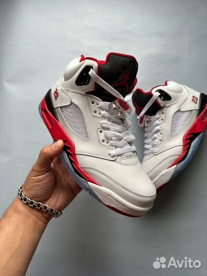 Nike air Jordan 5 retro fire red