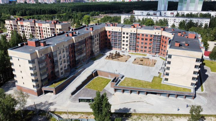 2-к. квартира, 61,6 м², 2/6 эт.