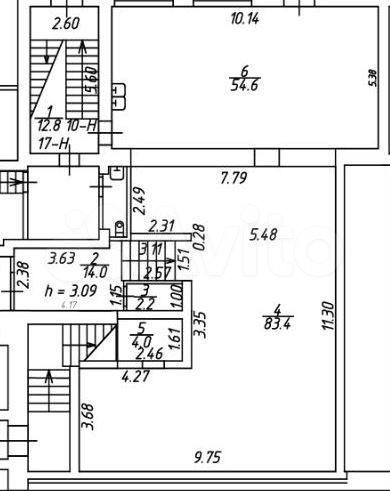Сдам торговое помещение, 83.4 м²