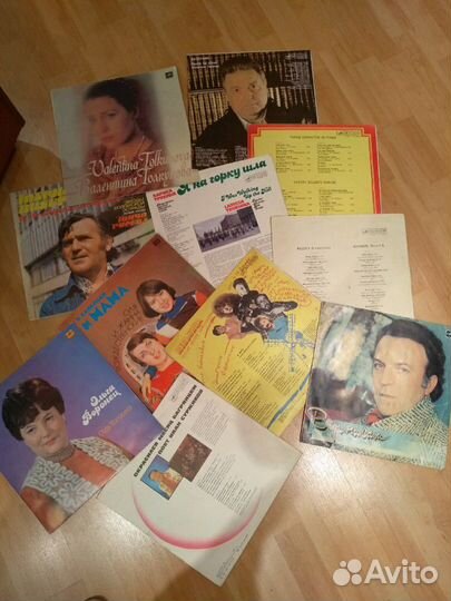 Грампластинки виниловые для проигрывателя