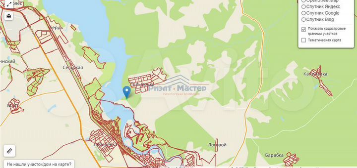 Участок 1,53 га (СНТ, ДНП)