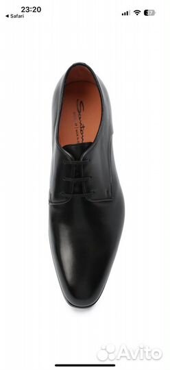 Туфли дерби Santoni