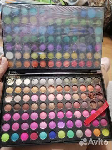 Палетка теней 168 тонов