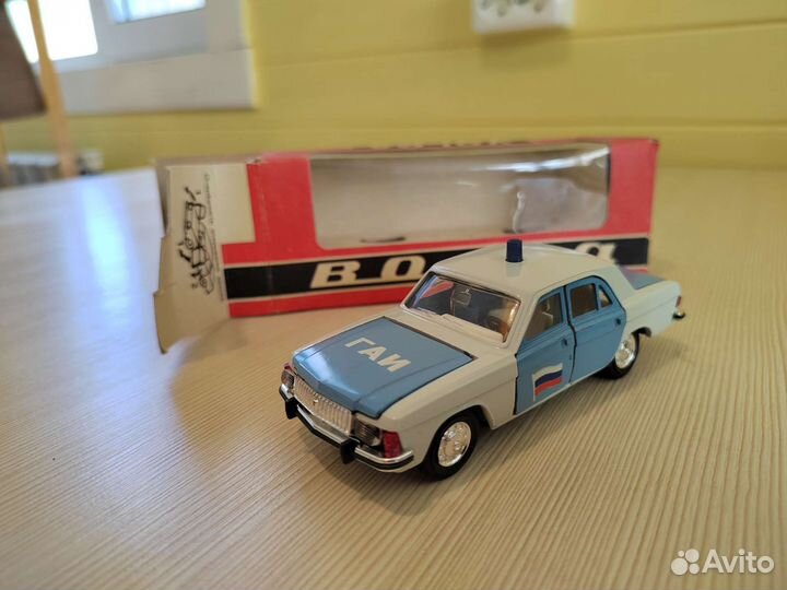Модель автомобиля СССР газ волга 3102 гаи без ми