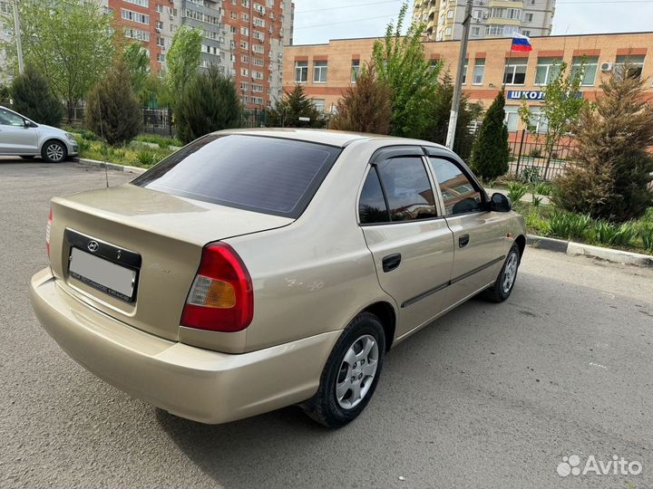 Hyundai Accent 1.5 МТ, 2005, 290 000 км