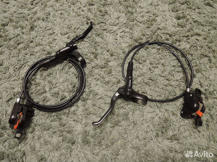 Тормоза новые Shimano mt200 роторы 160 и 180 мм