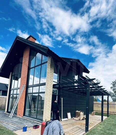 Дом 135 м² на участке 5 сот.