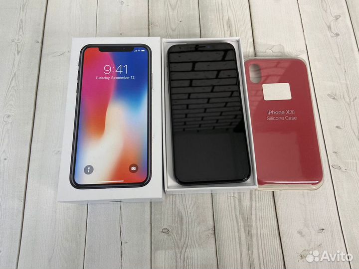 iPhone X 64 gb black A1296