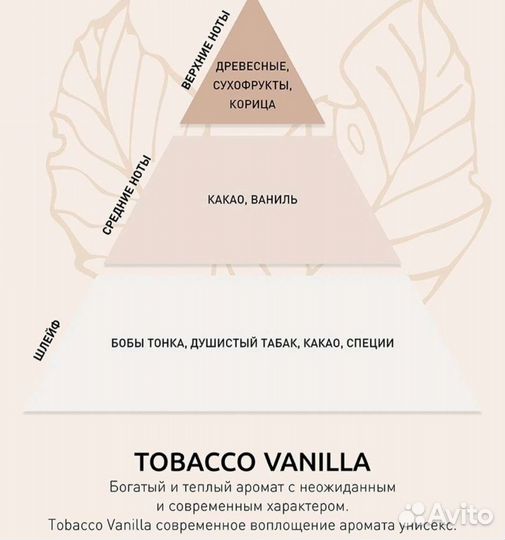 Парфюмированный мист Tobacco Vanilla