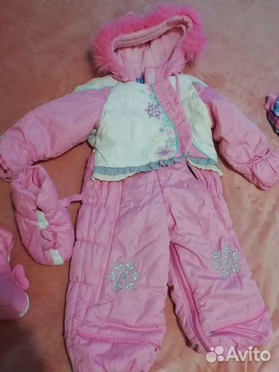 Детский зимний комбинезон