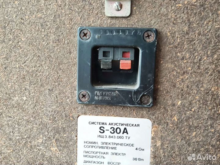 Акустические колонки radiotehnika s- 30a