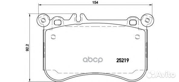 Колодки mercedes-benz CLS (C218) 500 (218.373)