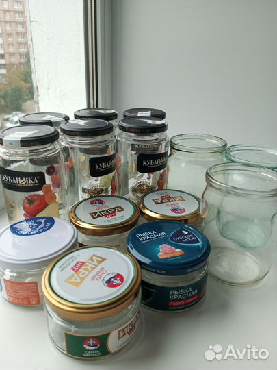 Банки стеклянные